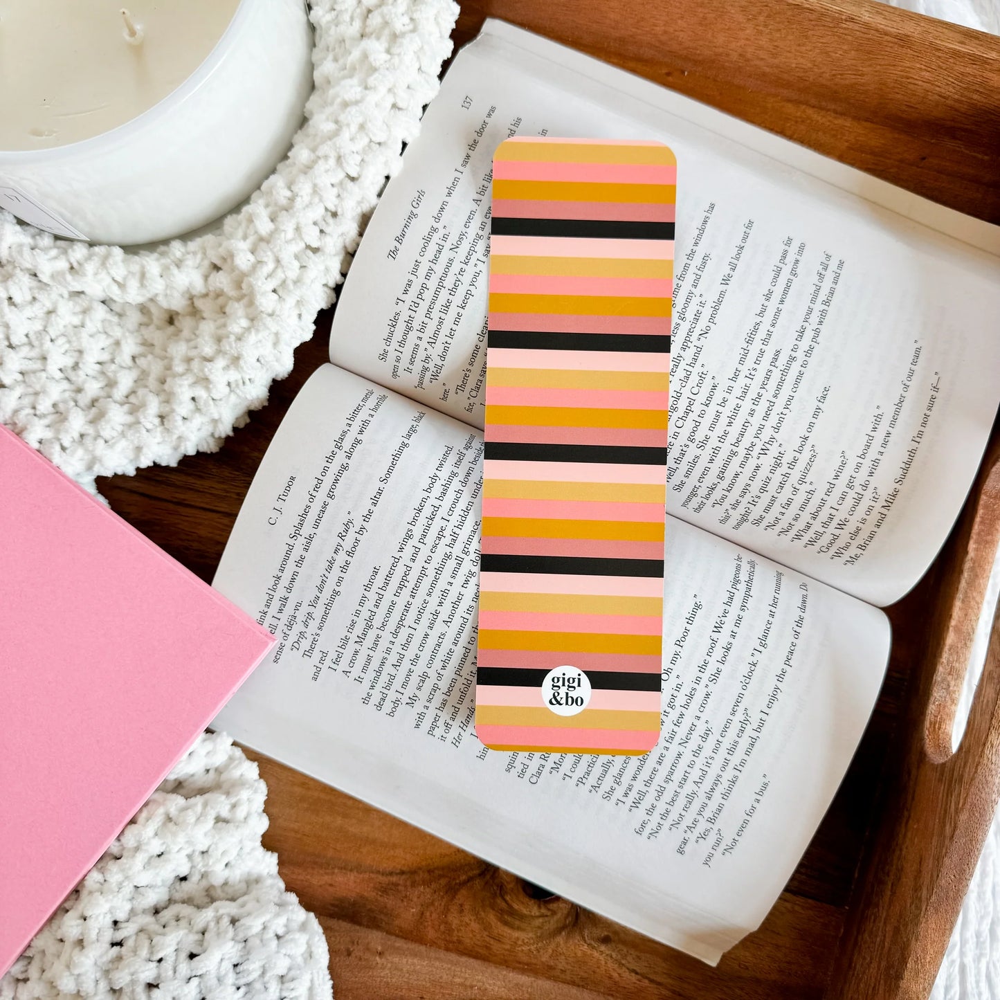 Spring Bats Bookmark