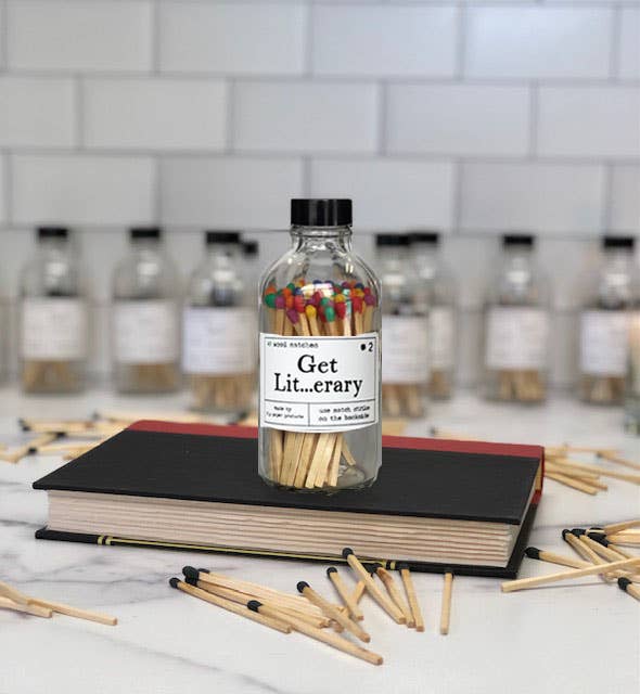 Get Lit...erary Match Bottle