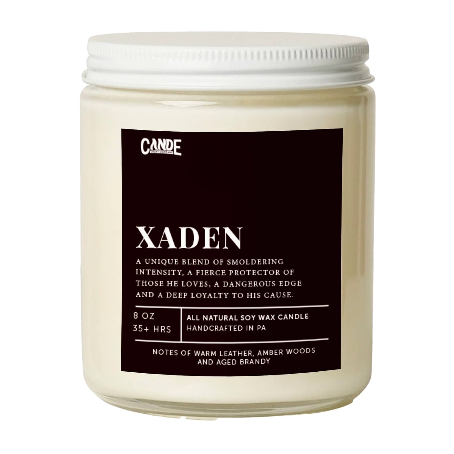 Xaden Scented Candle - Fourth Wing Inspired