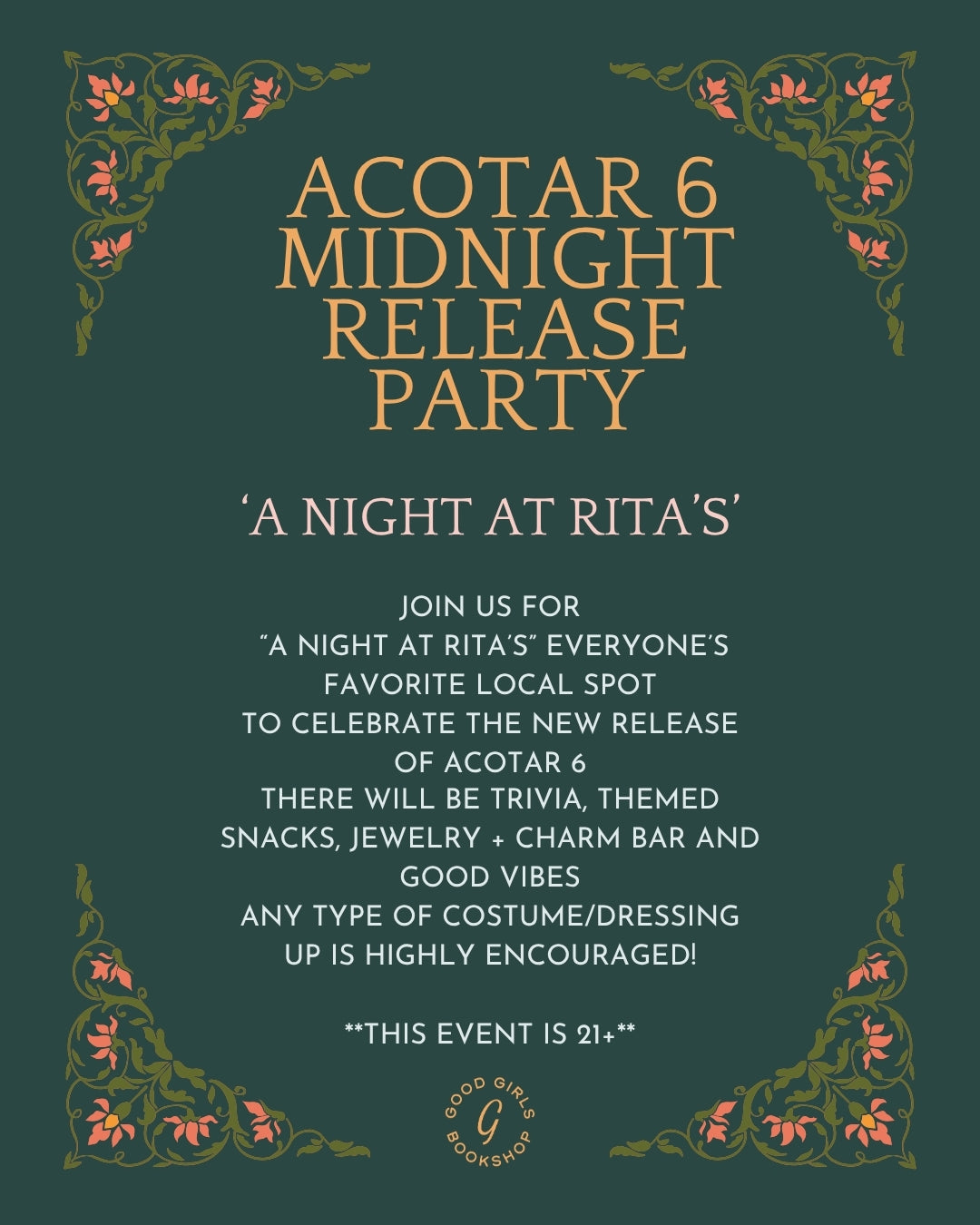 ACOTAR 6 Midnight Release Party