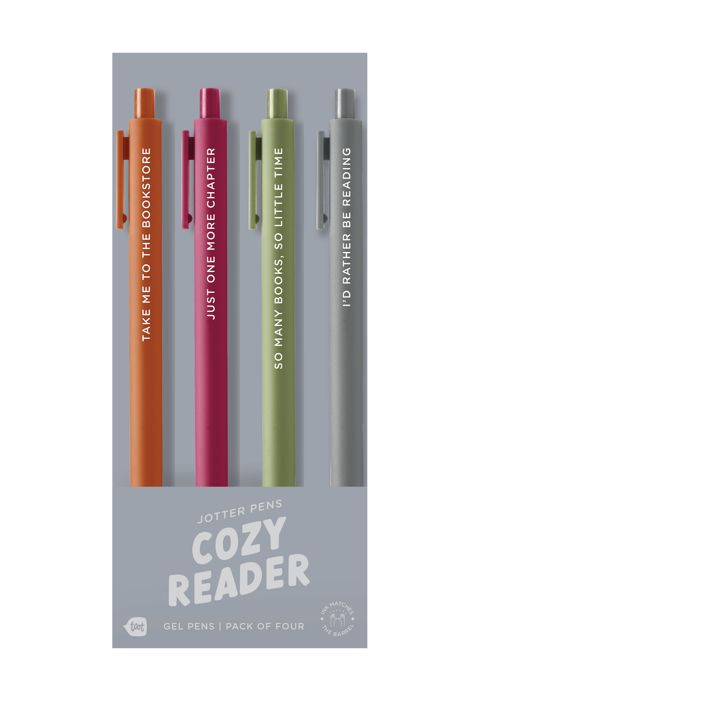 Jotter Set 4 Pack - Cozy Reader
