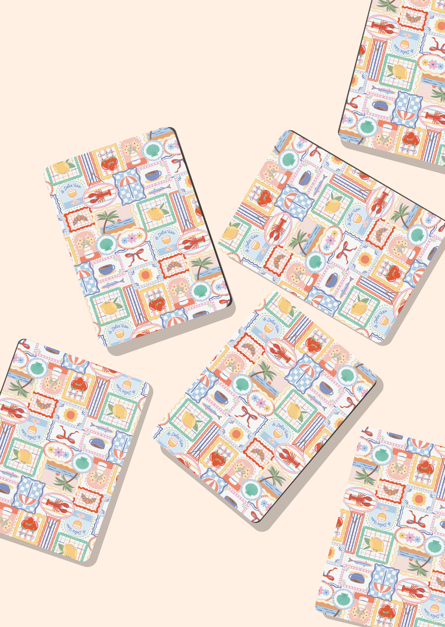 Amalfi Summer - Kindle Case - Kindle Paperwhite 12th Generation/Colorsoft (7")
