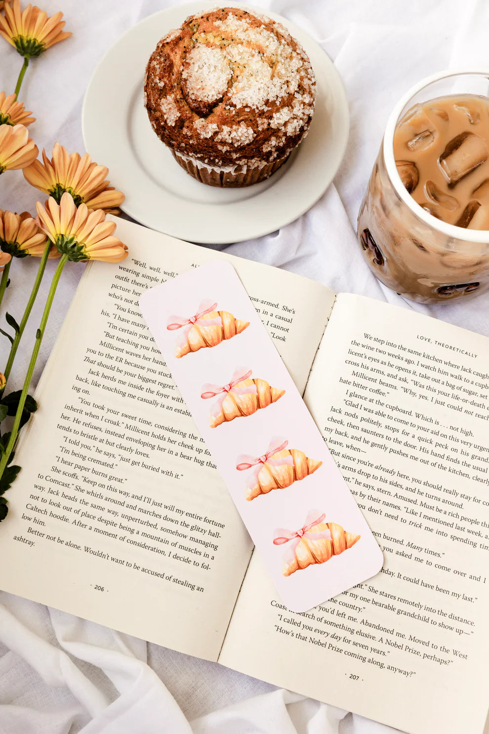 Croissant Cute Bookmark