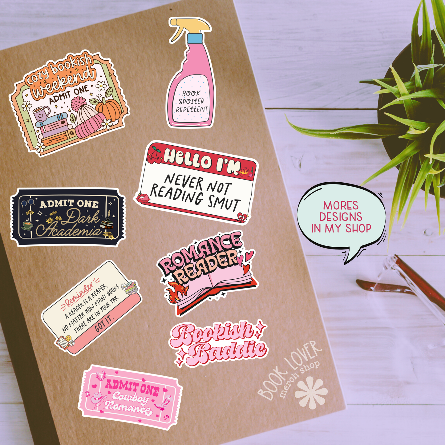 Romantasy Book Club Sticker