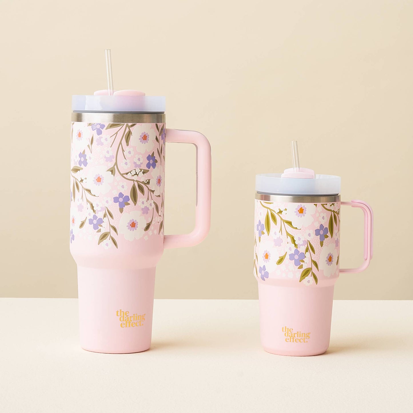 Floral Haven Lilac Tumbler