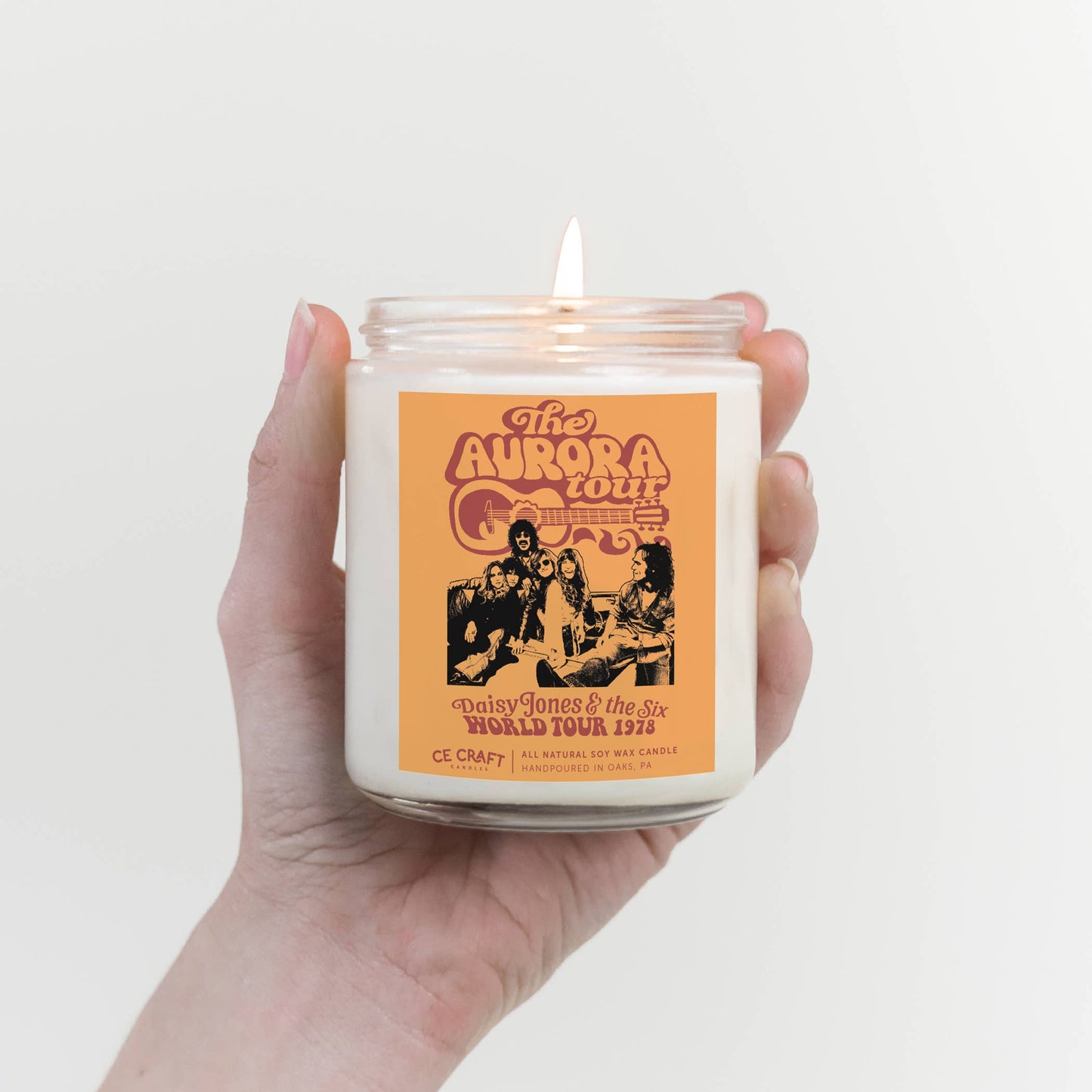 The Aurora Tour Candle - Amber Blush
