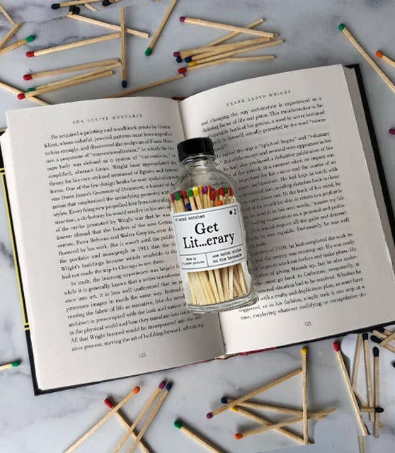 Get Lit...erary Match Bottle