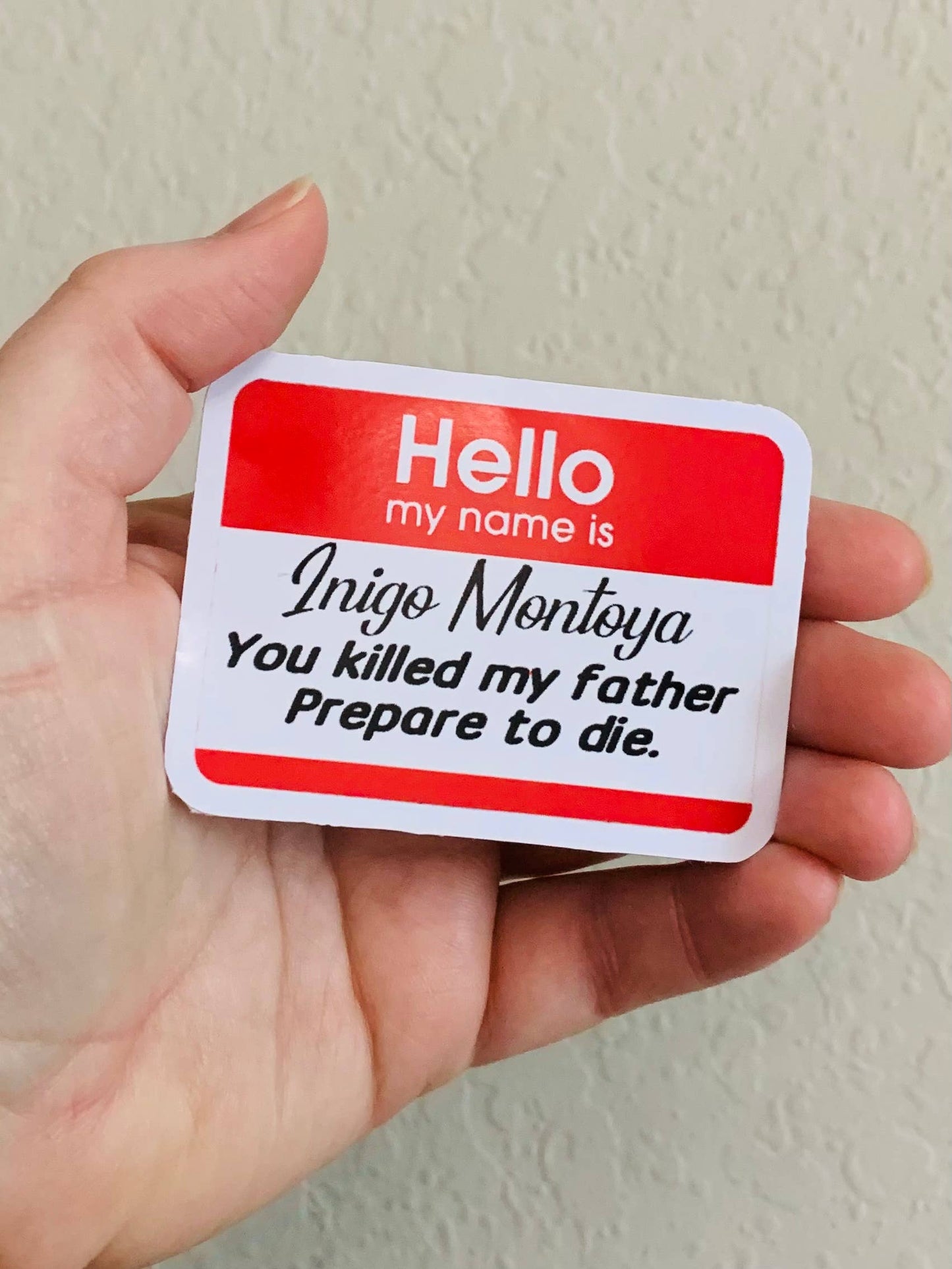 Inigo Montoya Matte Vinyl Sticker