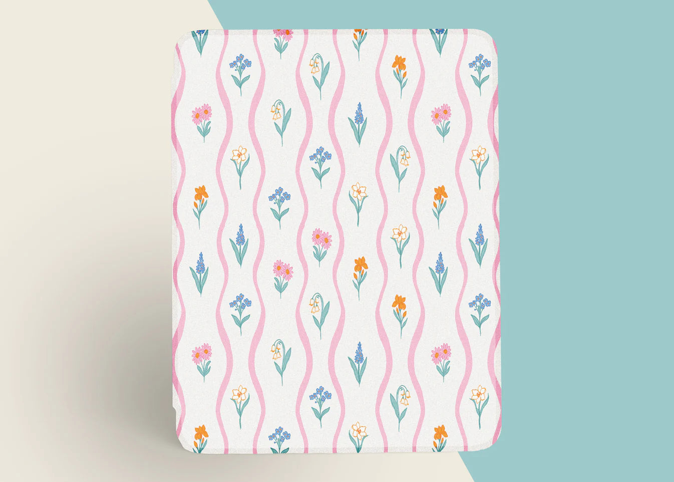 Floral Waves 12th Gen. Kindle Case