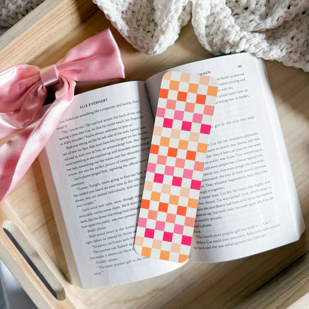 Sherbet Checkers Bookmark