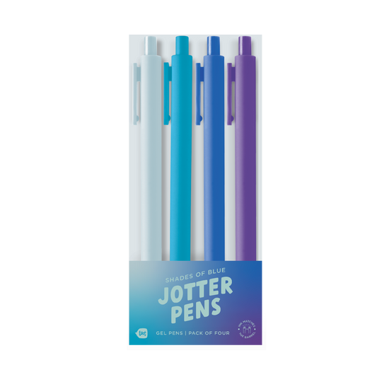 Gradient Blues - Gradient Jotter Sets 4 Pack