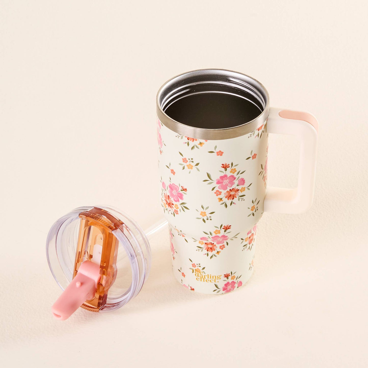 Endless Daydream Cream Flip Straw Tumbler