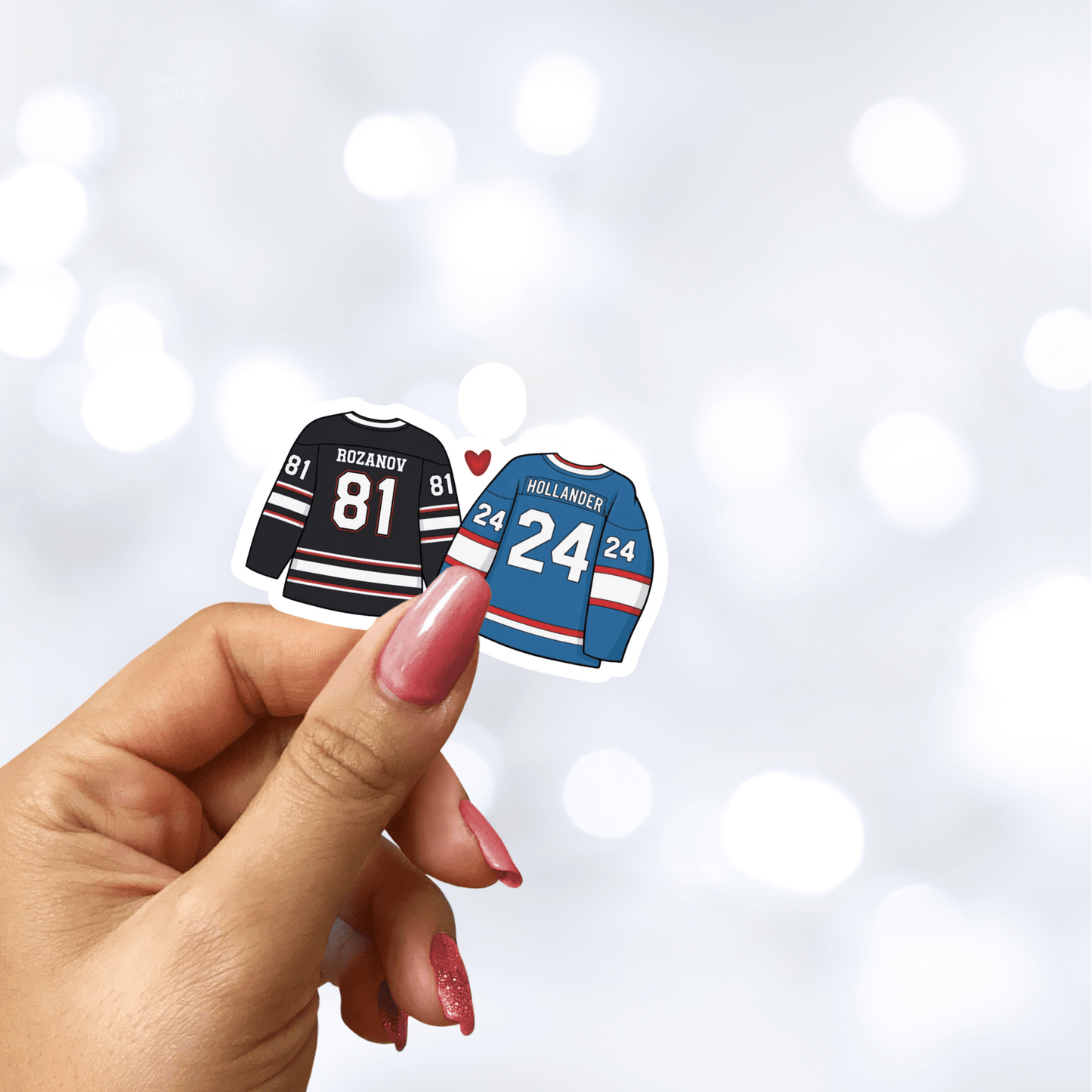 Hockey Romance Heated Rivals Sticker