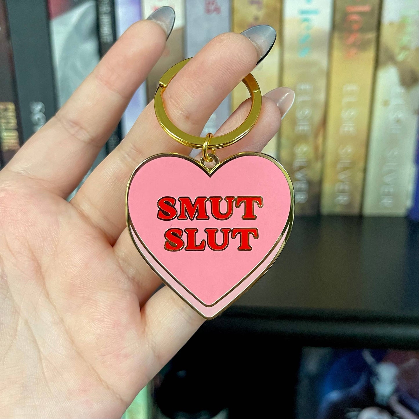 Smut Slut Bookish Keychain