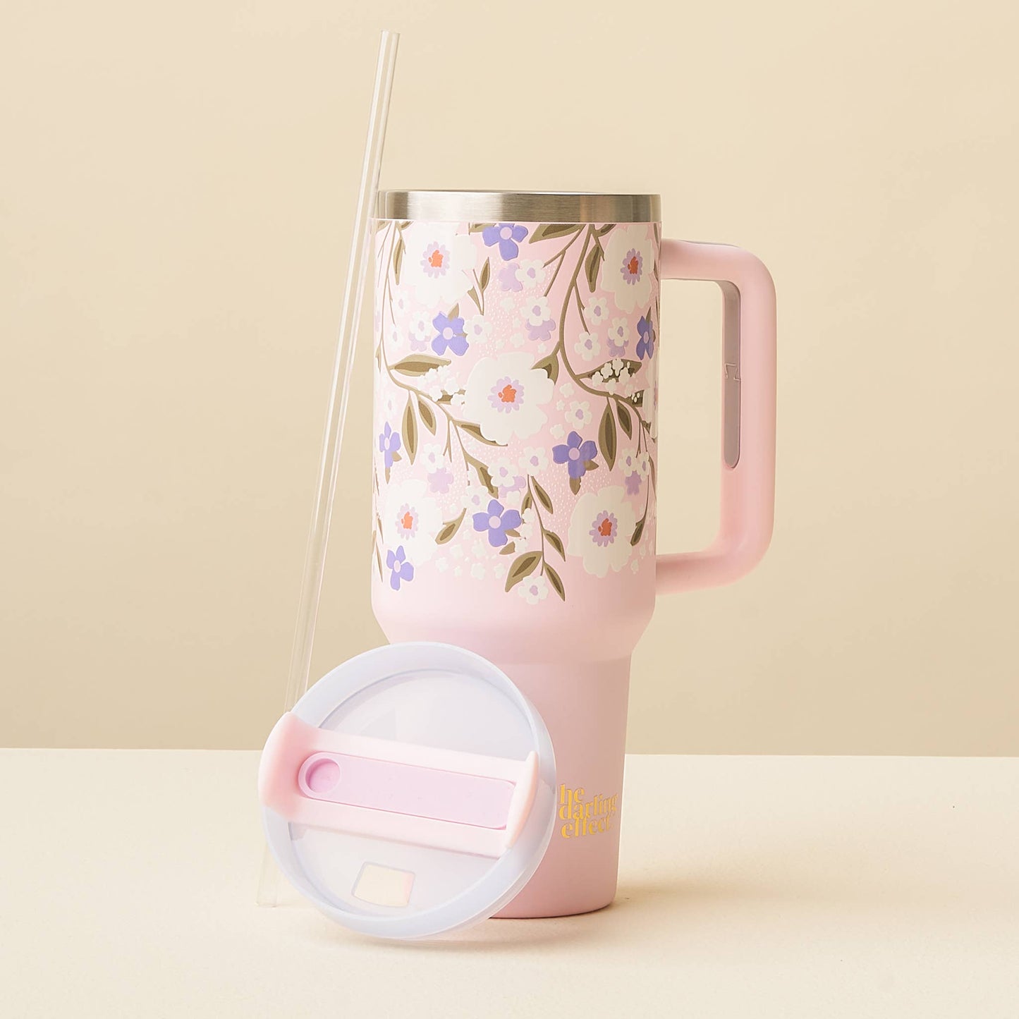 Floral Haven Lilac Tumbler