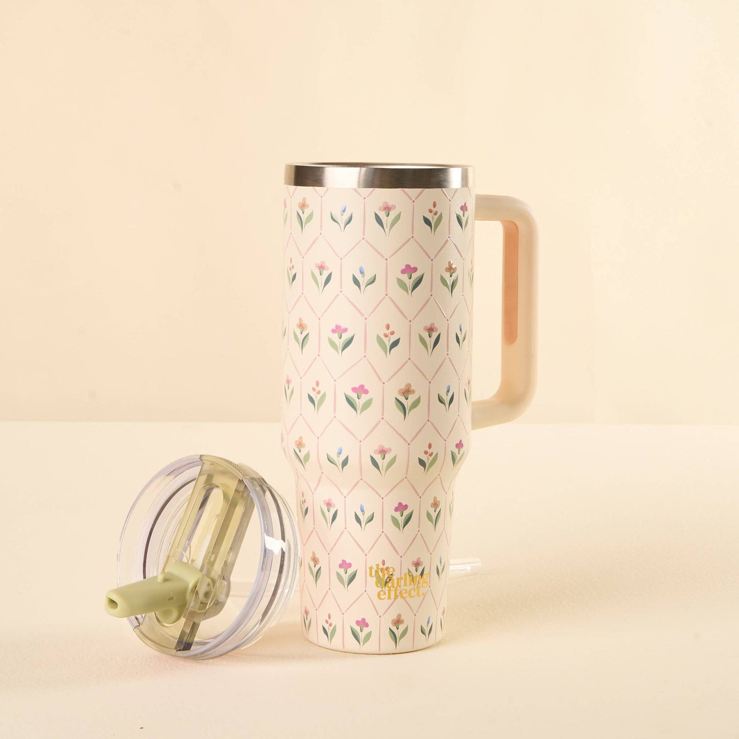 Handpicked For You Flip Straw Tumbler