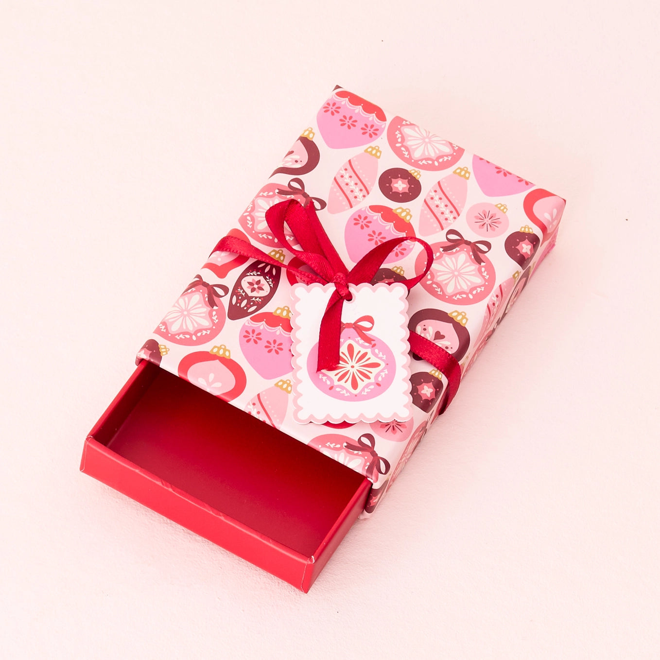 Gift Card Box-Merry Ornaments