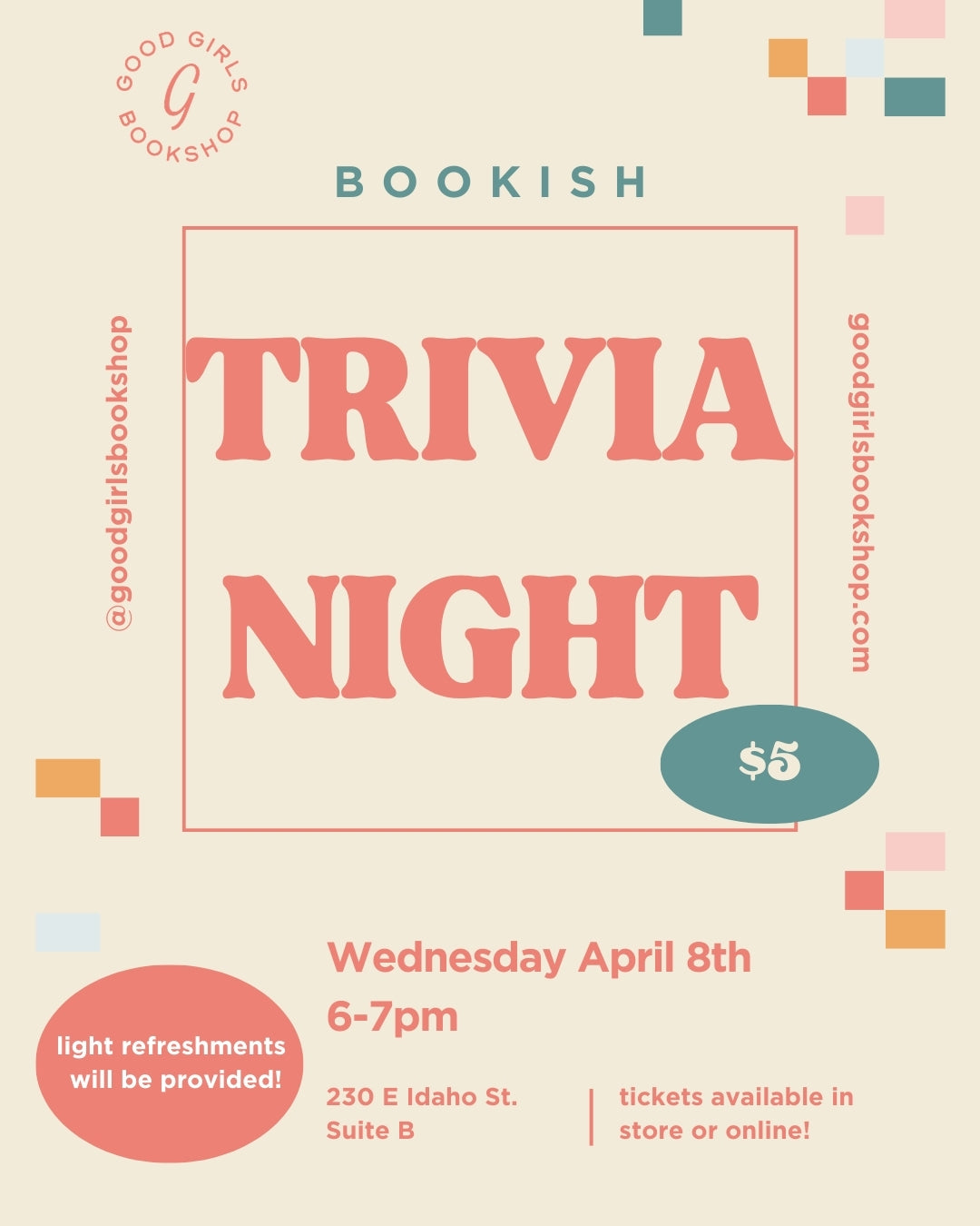 Bookish Trivia Night