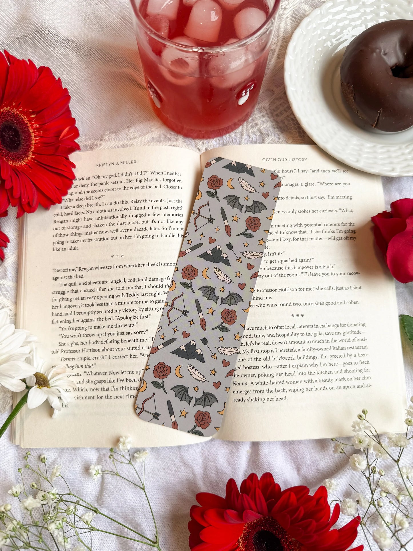 Wings and Roses Bookmark