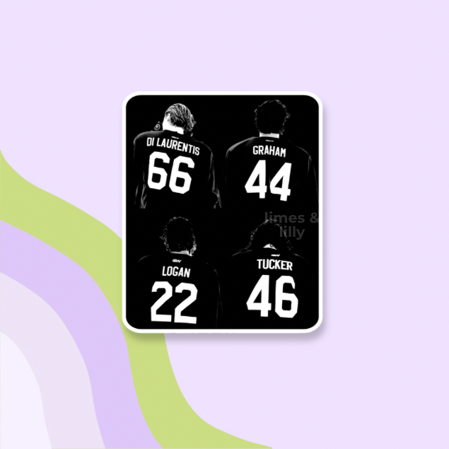 Off Campus Jerseys Sticker