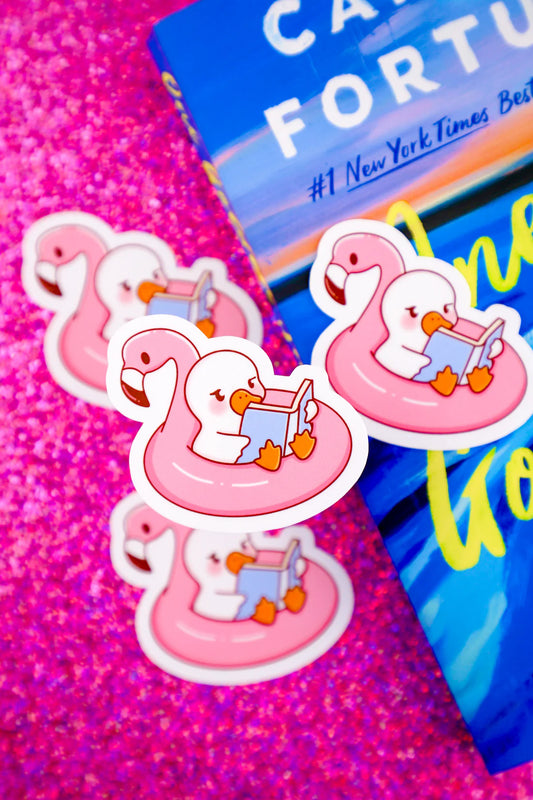 Summer Silly Goose Sticker