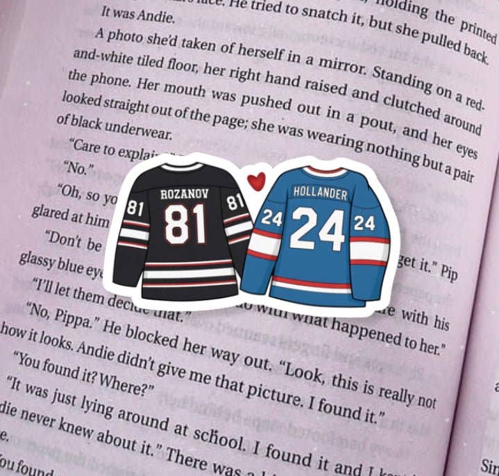 Hockey Romance Heated Rivals Sticker