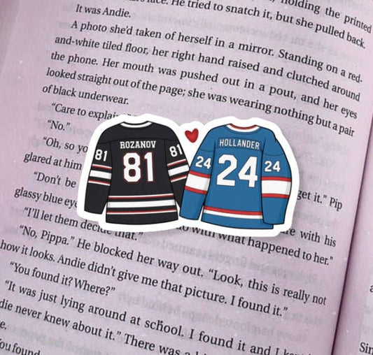 Hockey Romance Heated Rivals Sticker