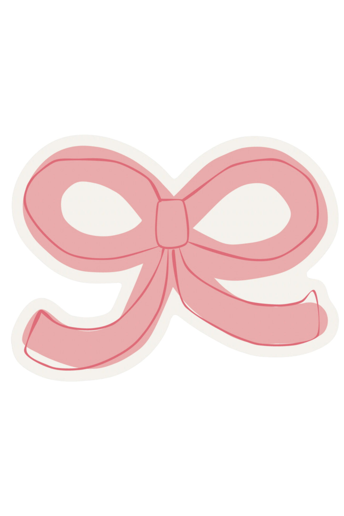 Pink Coquette Bow Sticker