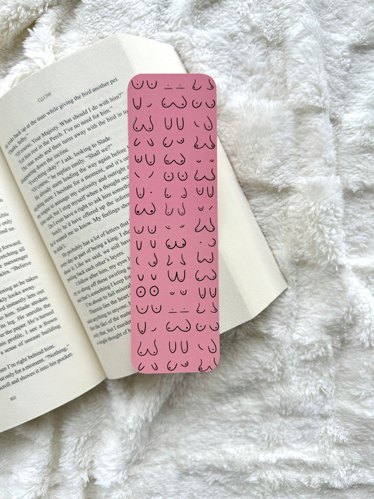 Pink Boobie Bookmark