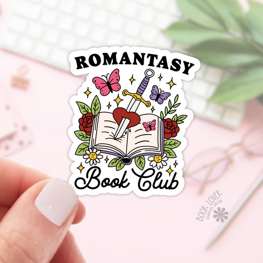Romantasy Book Club Sticker
