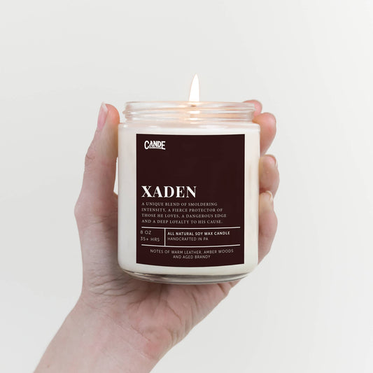 Xaden Scented Candle - Fourth Wing Inspired