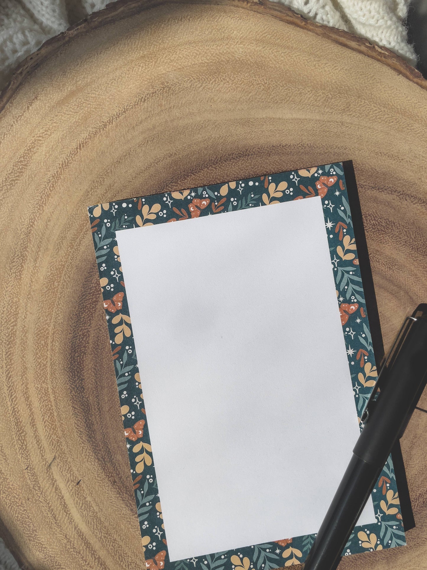 Faerie Garden Notepad | Bookish Reader Notepad