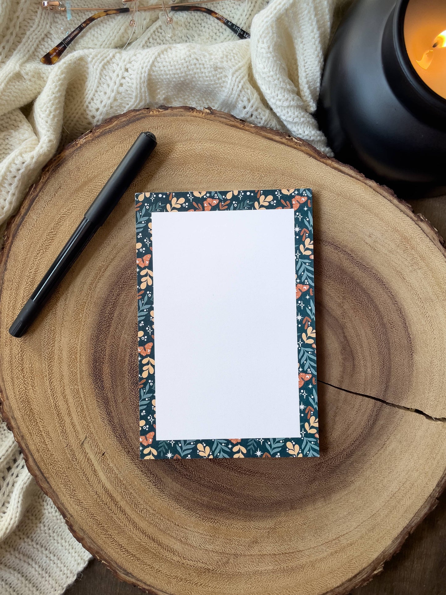 Faerie Garden Notepad | Bookish Reader Notepad