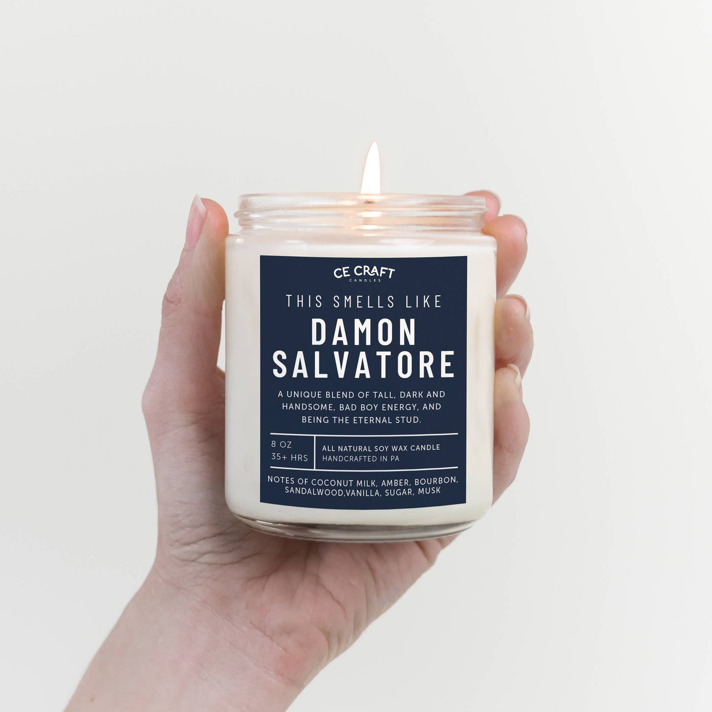 This Smells Like Damon Salvatore Candle