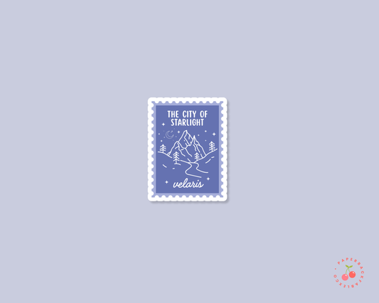 The City of Starlight Stamp Sticker