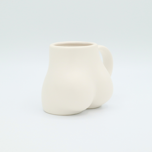 Butt Mug- White