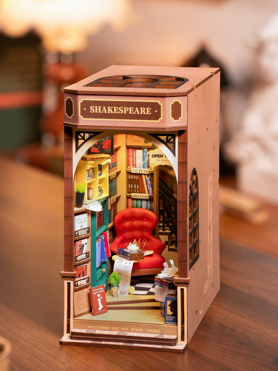 DIY Book Nook Kit: Bookstore
