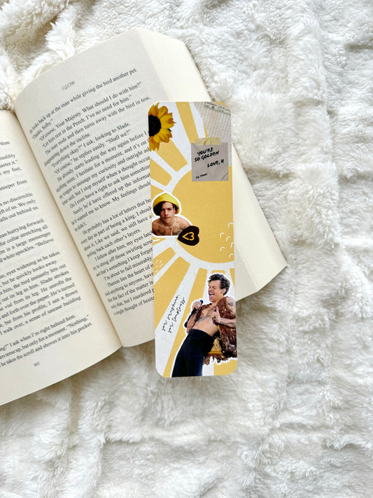 Yellow Harry Collage Bookmark