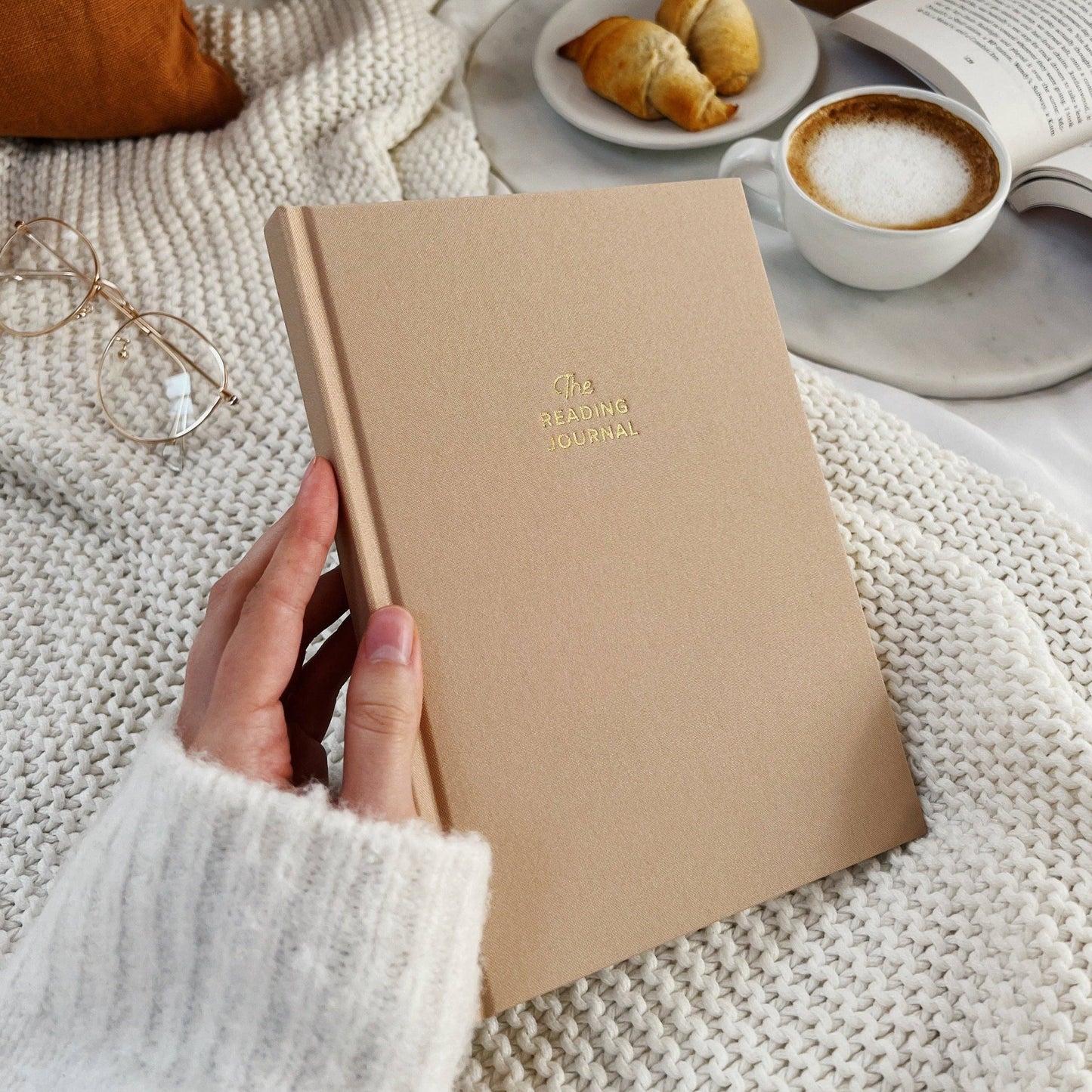 Reading Journal (Original) in Beige