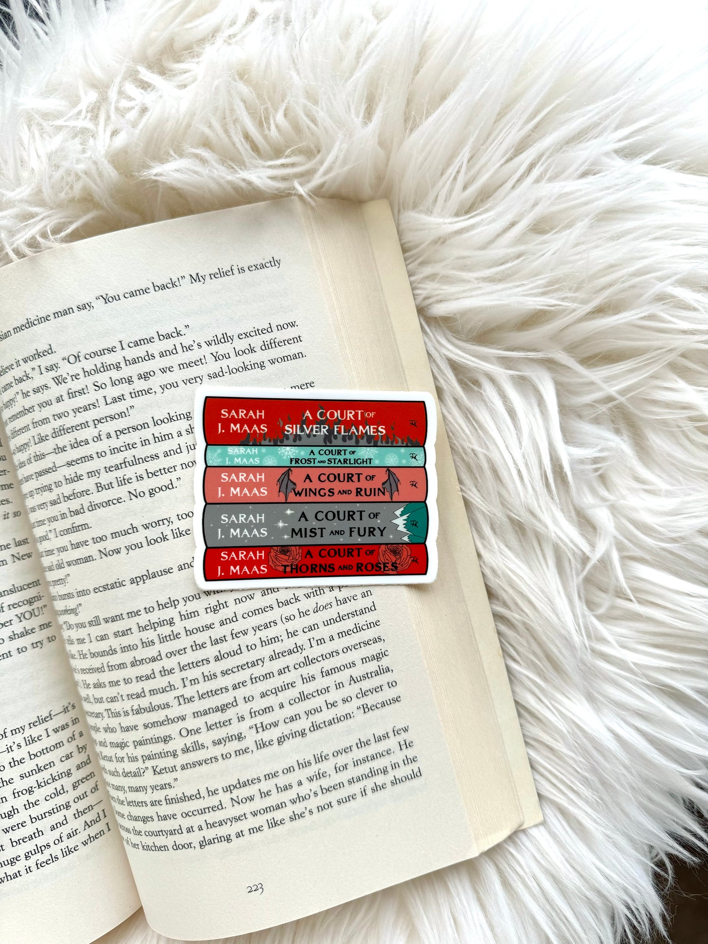 ACOTAR Series Stack Sticker