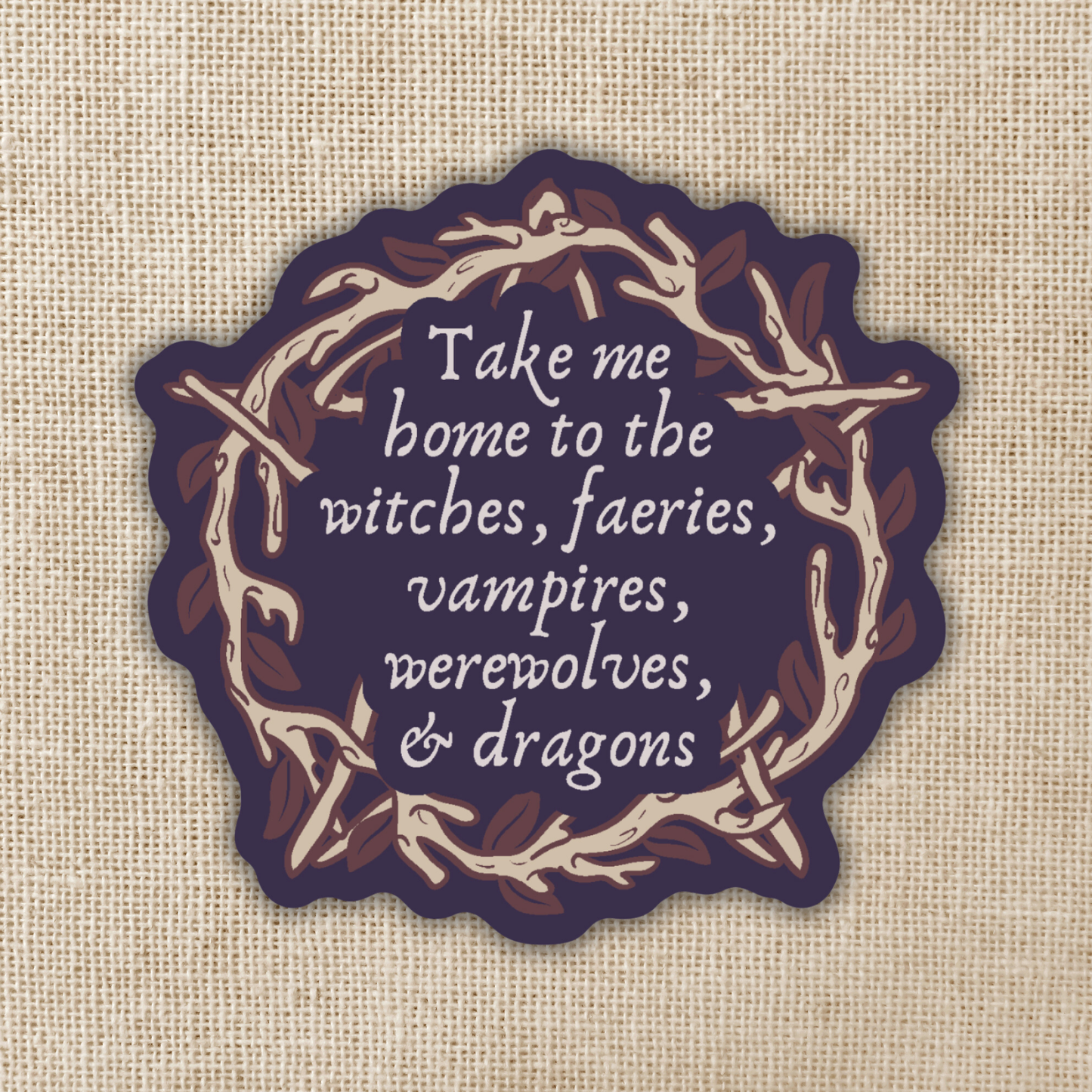 Take Me Home To Magic Sticker