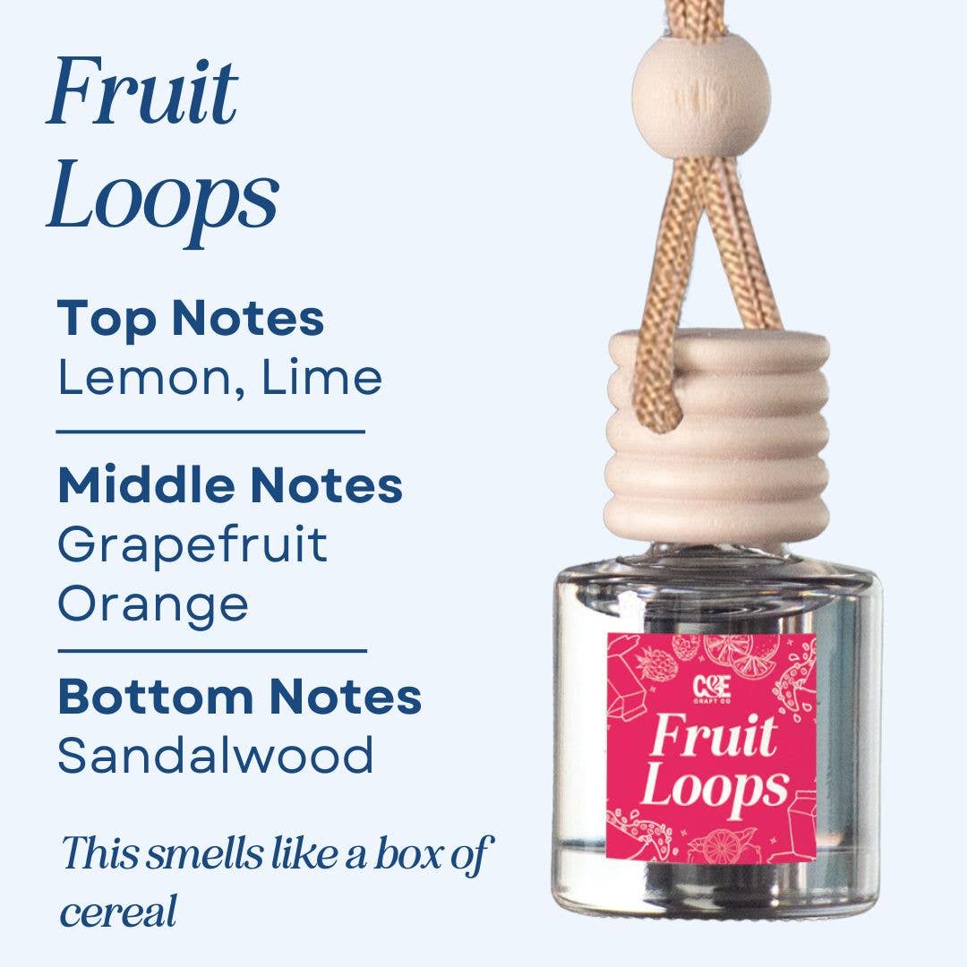 Fruit Loops - Hanging Scented Car Fragrance