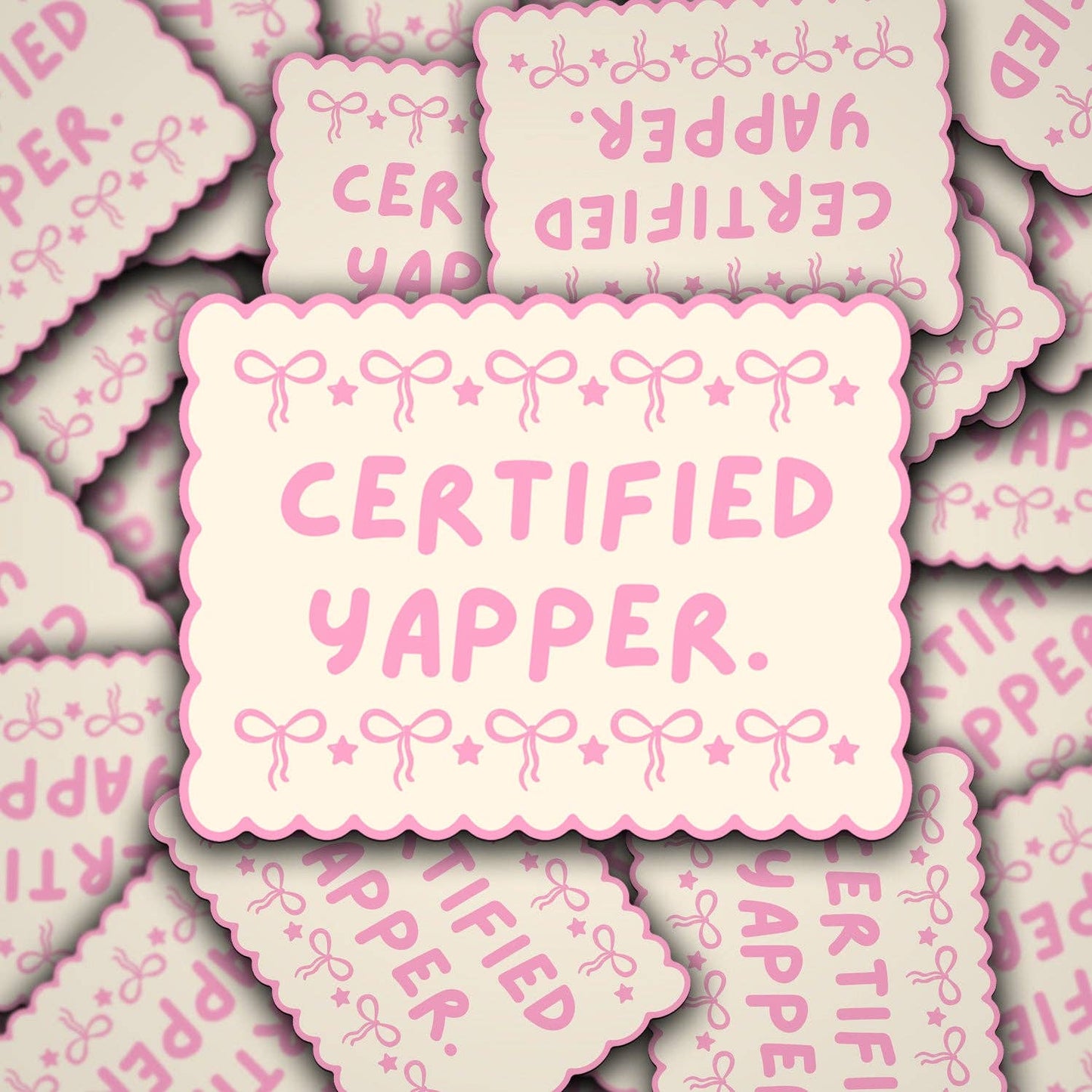 Certified Yapper sticker