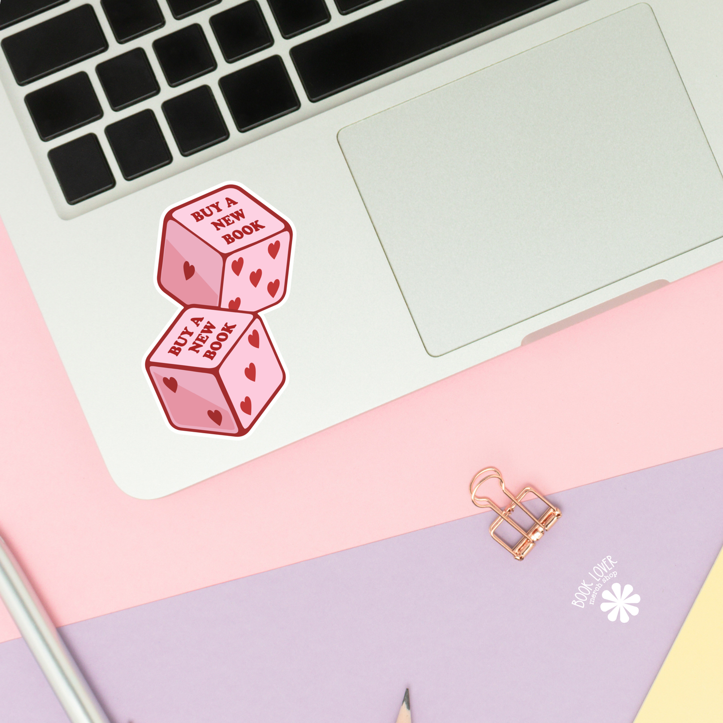 Buy A New Book Sticker
