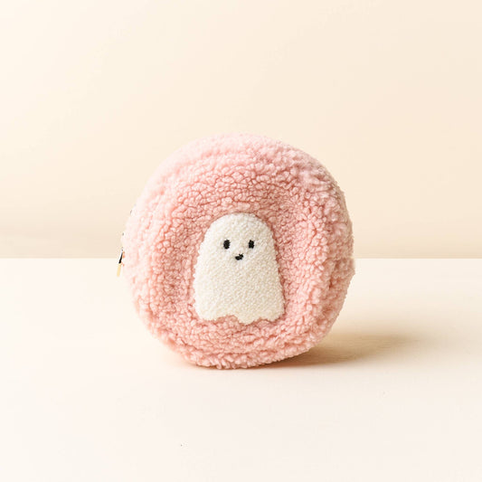 Circle Ghost Teddy Pouch