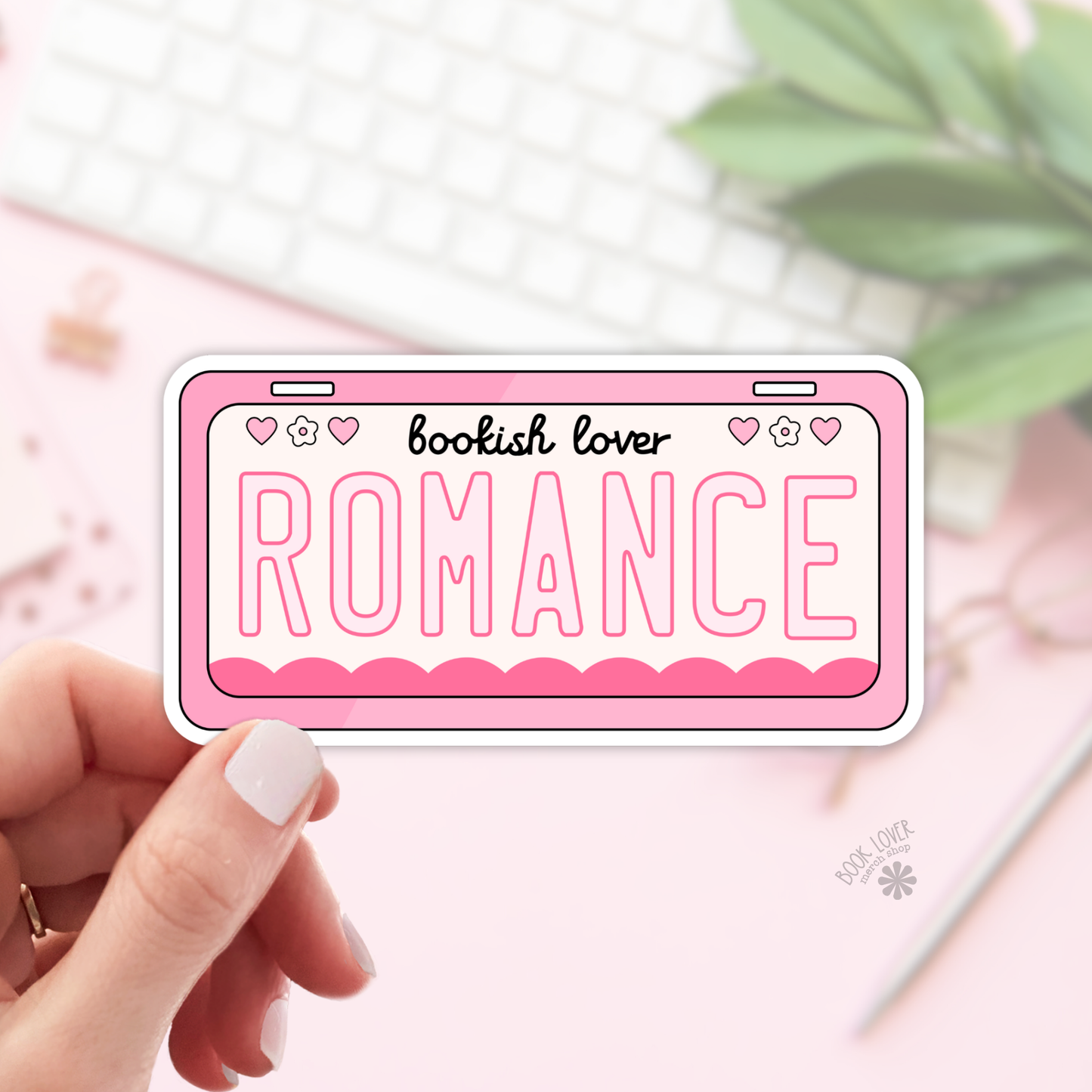 Romance Plate Sticker