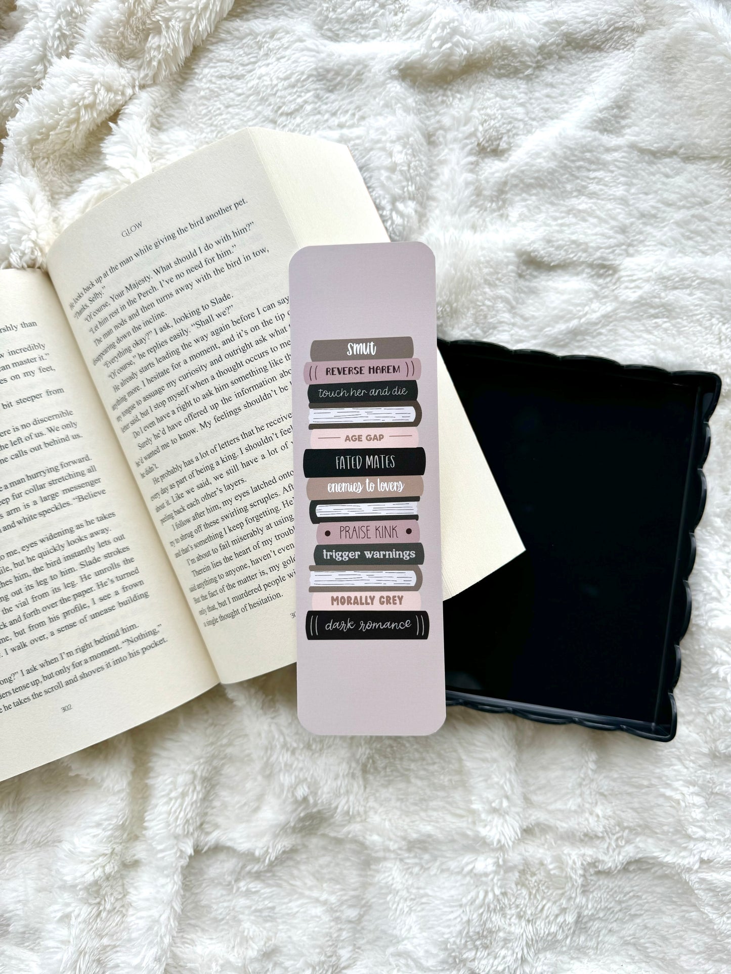 Dark & Smutty Romance Reader Bookmark