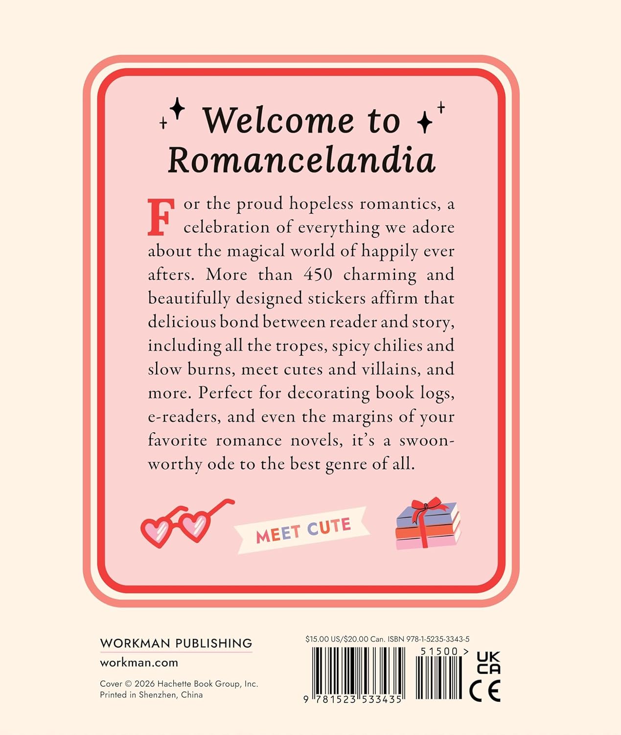 A Romance Reader's Sticker Book