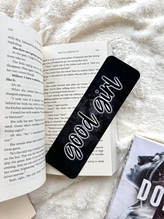 Dark Good Girl Bookmark