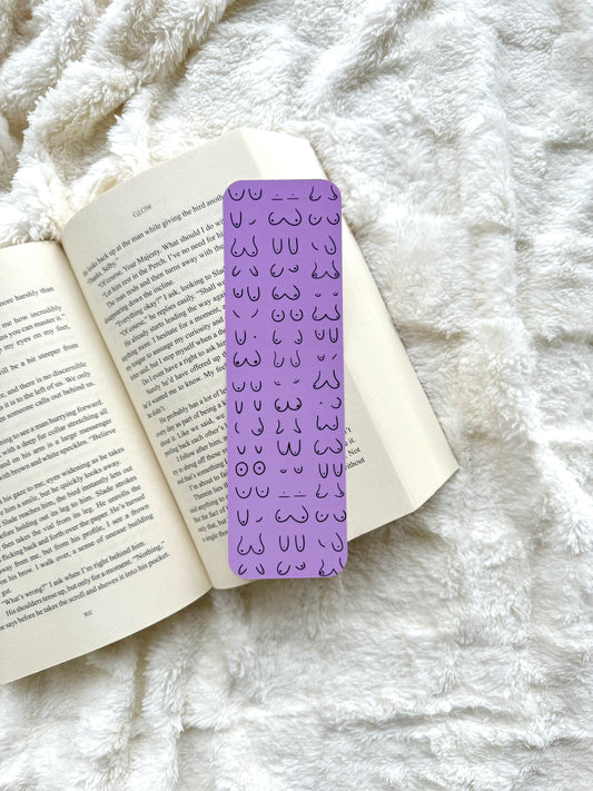 Purple Boobie Bookmark